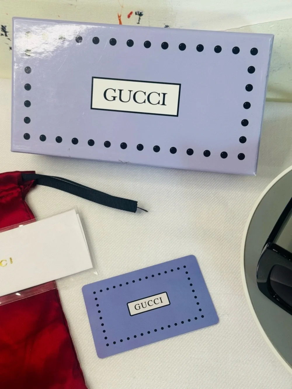 Gucci Oversized Sunglasses Full Inclusion - Picture 16 of 17